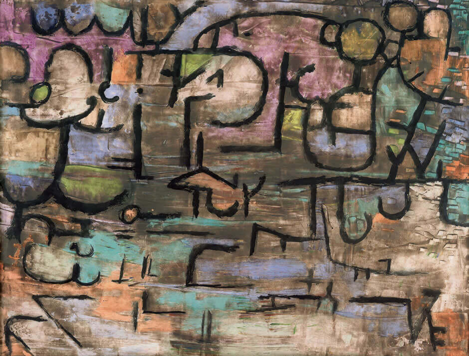 After The Floods, 1936, by Paul Klee