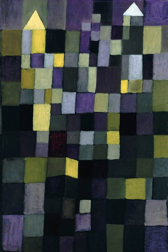 Architecture 1923 By Paul Klee