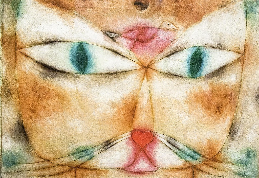 Cat and Bird, 1928 by Paul Klee