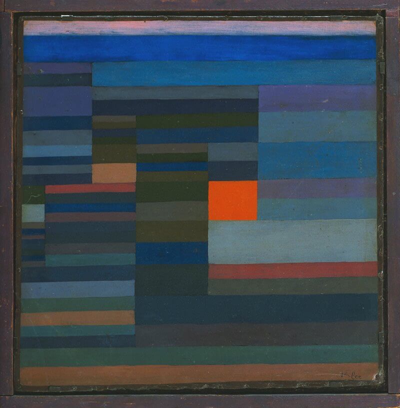 Fire in the Evening, 1929 by Paul Klee