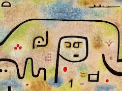 Insula Dulcamara, by Paul Klee